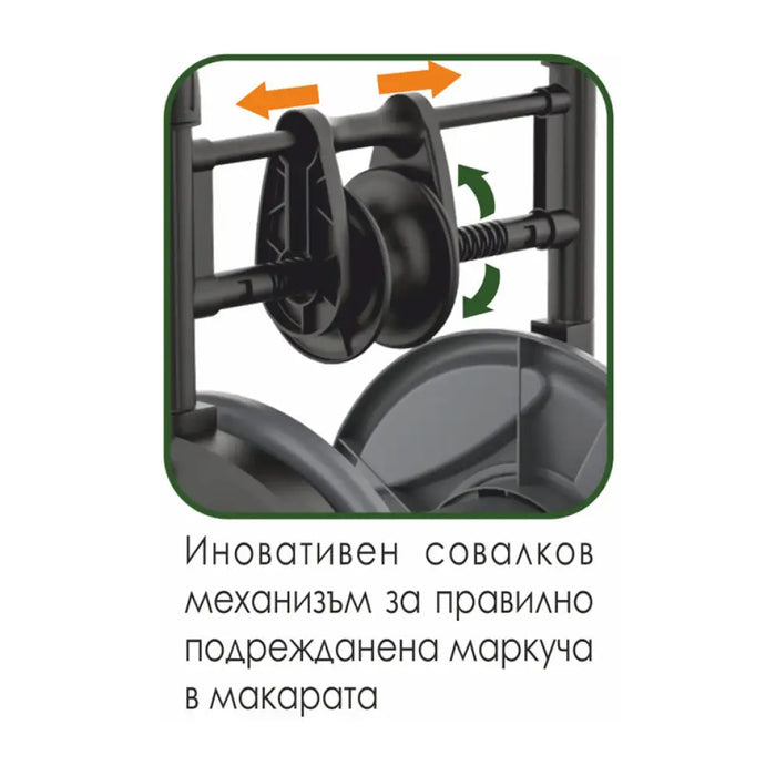 МАКАРА ЗА МАРКУЧ ДО 25M 1/2’’ С ПЕДАЛ МАРОСА MG4009