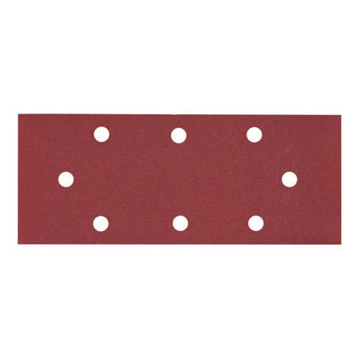 ШКУРКА ЗА ВИБРОШЛАЙФ 93Х230 ММ P240 8 ОТВОРА 10 БР RAIDER