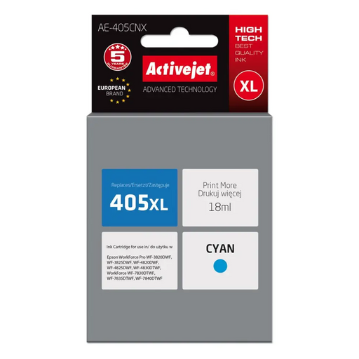 Мастило Activejet AE-405CNX (заместител за Epson 405XL