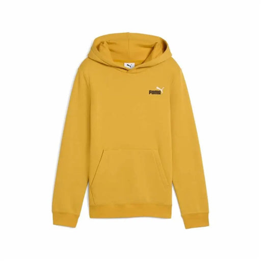 Суитчър с Качулка за Момиче Puma Essentials 2 Златен