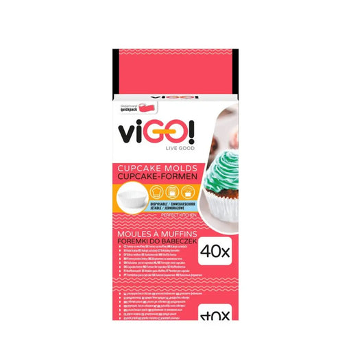 ХАРТИЕНИ ФОРМИ ЗА КЕКСЧЕТА 40 БР. STANDARD VIGO