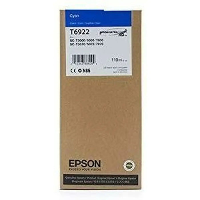 Оригиална касета за мастило Epson C13T69220N Синьо-зелен