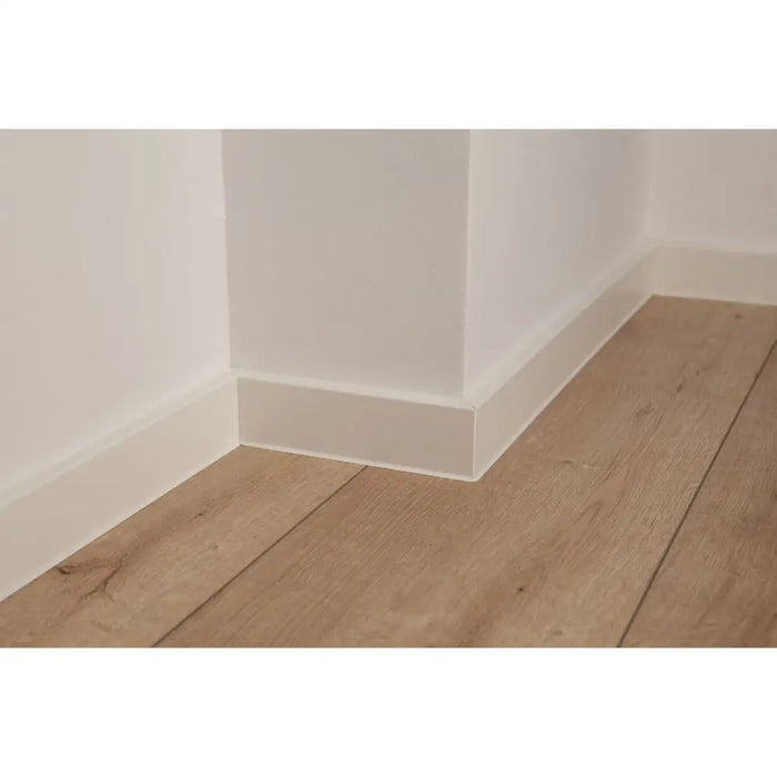 ПОДОВ MDF ПЕРВАЗ С PVC ПОКРИТИЕ DOELLKEN FLEX 60 БЯЛ