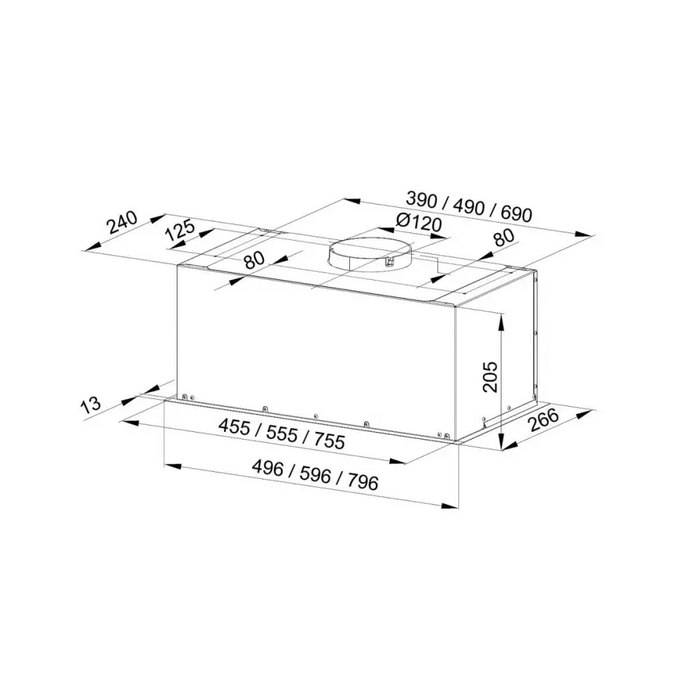 Вентилационен аспиратор за шкаф MAAN Fiugi 2 60 310 m3/h
