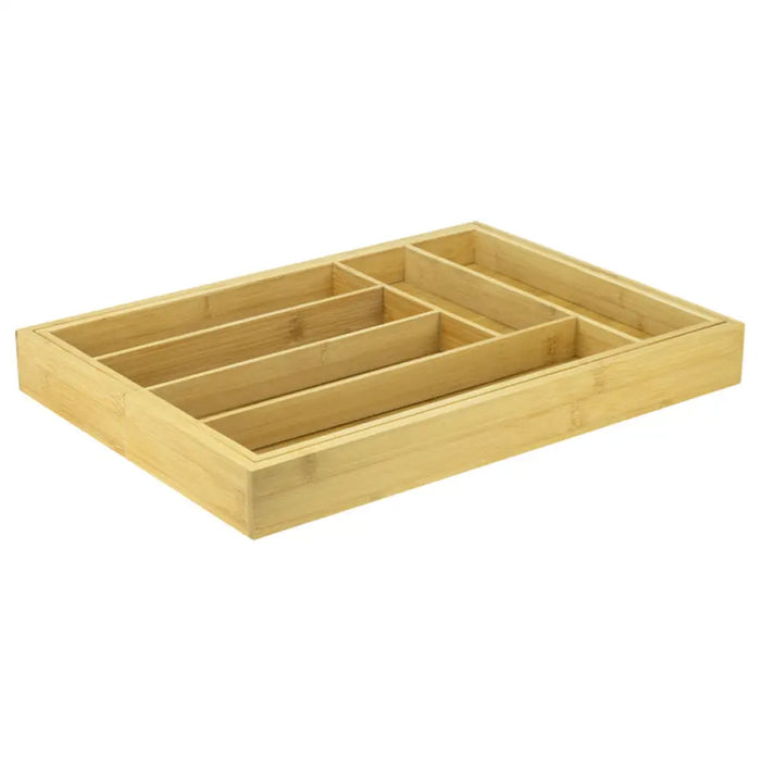ОРГАНАЙЗЕР ЗА ПРИБОРИ БАМБУК 32-46X45CM HORECANO