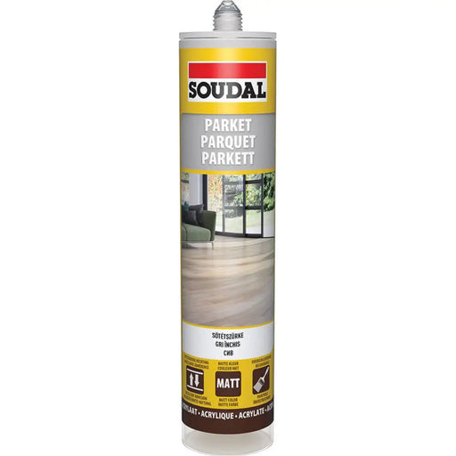 ПАРКЕТЕН УПЛЪТНИТЕЛ ТЪМНО СИВ 280 ML SOUDAL