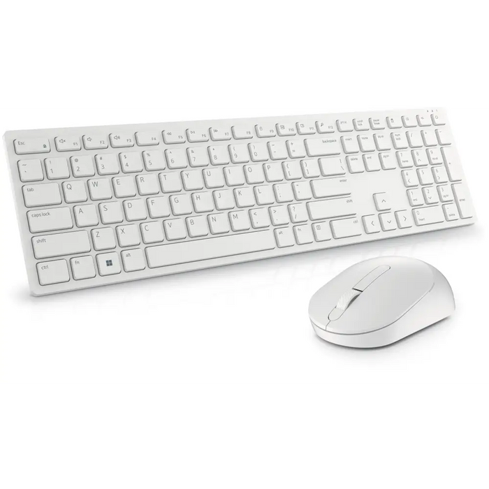 Комплект безжична мишка + клавиатура Dell KM5221W бяла