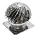 ВЪРТЯЩА ШАПКА С ПЛАНКА ИНОКС 250/250MM KAMININOX