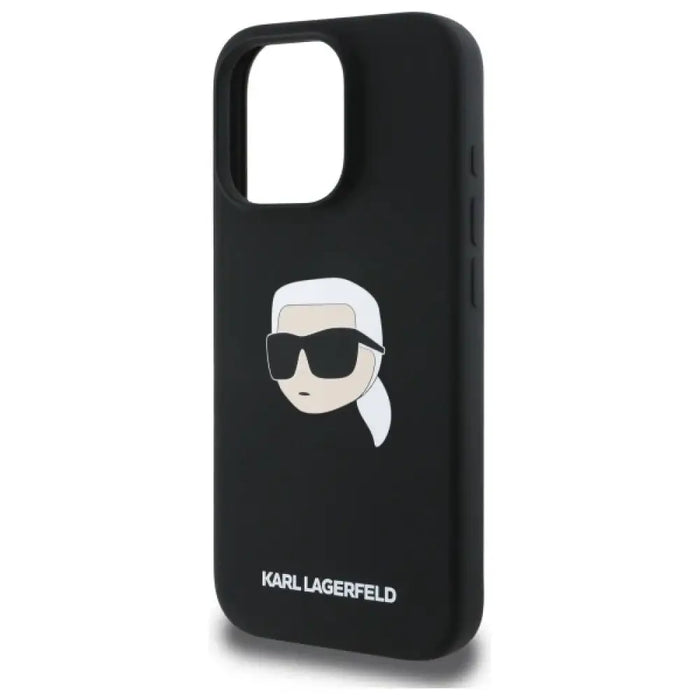 Силиконов калъф MagSafe за iPhone 16 Pro Karl Lagerfeld