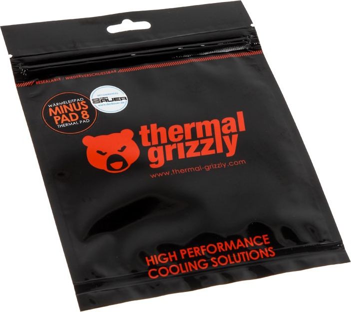 Термопроводящ пад Thermal Grizzly Minus Pad 8, 120 х 20 х 1.0 mm - 2 броя