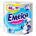 КУХНЕНСКА ХАРТИЯ 3 ПЛАСТА JUMBO WHITE 1 БР EMEKA