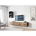 Холна гарнитура Cama ROCO 7 (3xRO3 + 2xRO6) антрацит/дъб