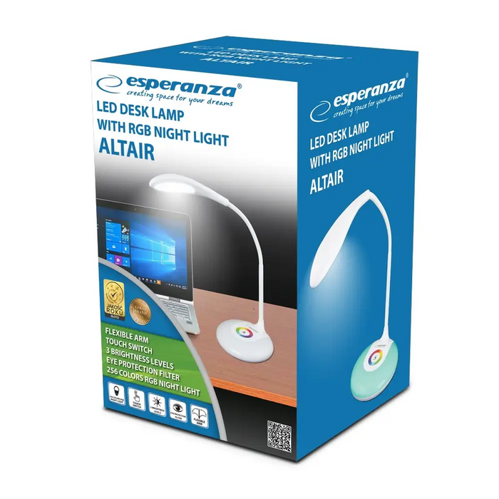 Настолна лампа Esperanza ELD102 Несменяеми крушки 3 W LED
