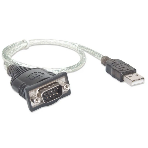 Manhattan USB-A към сериен преобразуващ кабел 45 см мъжки