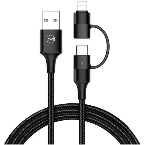 Кабел Xmart Type-C + Lightning Black