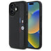 Калъф за iPhone 16 BMW M с перфорирана трицветна линия