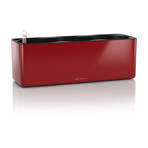 КАШПА 40X14CM С НАПОИТЕЛНА СИСТЕМА LECHUZA CUBE GLOSSY