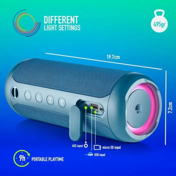 Преносими блутут колони NGS ROLLERFURIA2BLUE