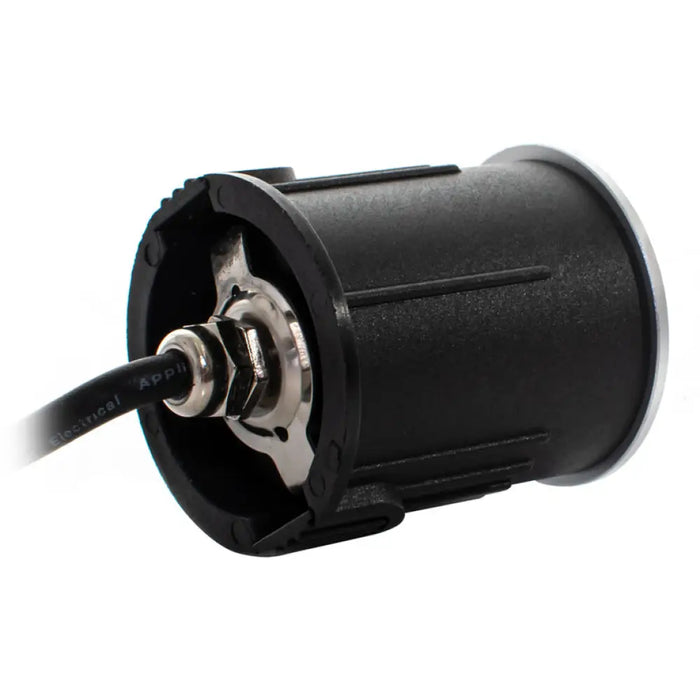 LED ТЯЛО ЗА ВГРАЖДАНЕ В ЗЕМЯ 24V 3W 6000K IP67 Ф46 СРЕБРО