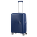Среден куфар Soundbox American Tourister - полунощен темно