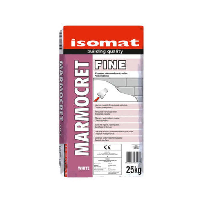 ЦИМЕНТОВА МАЗИЛКА БЯЛА ВОДООТБЛЪСКВАЩА ISOMAT MARMOCRET FINE