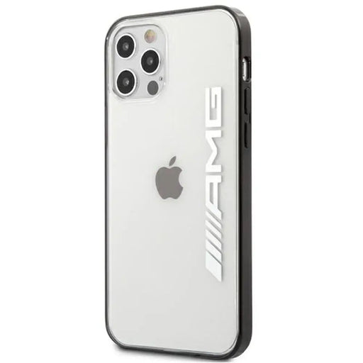 AMG боядисан метален калъф за iPhone 12 Pro Max - прозрачен