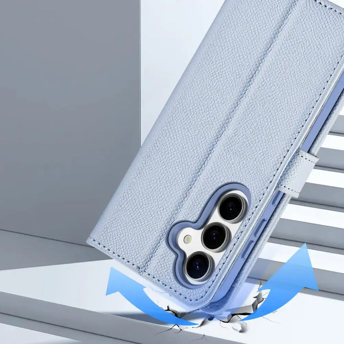 Кожен калъф Dux Ducis Lawa за Samsung Galaxy S25 със свалящ