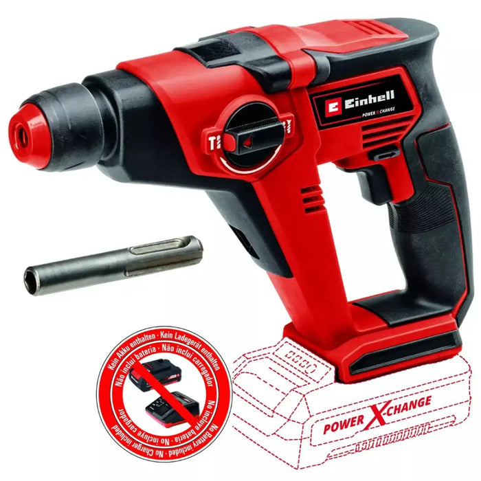 АКУМУЛАТОРЕН ПЕРФОРАТОР EINHELL TE-HD 18/12 Li 18 V 1.30 J
