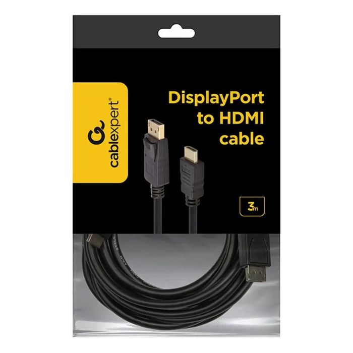 Gembird CC-DP-HDMI-3M DisplayPort към HDMI кабел (не