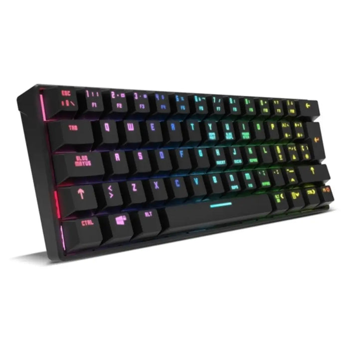 Клавиатура за игри Krom Kluster Черен Испанска Qwerty
