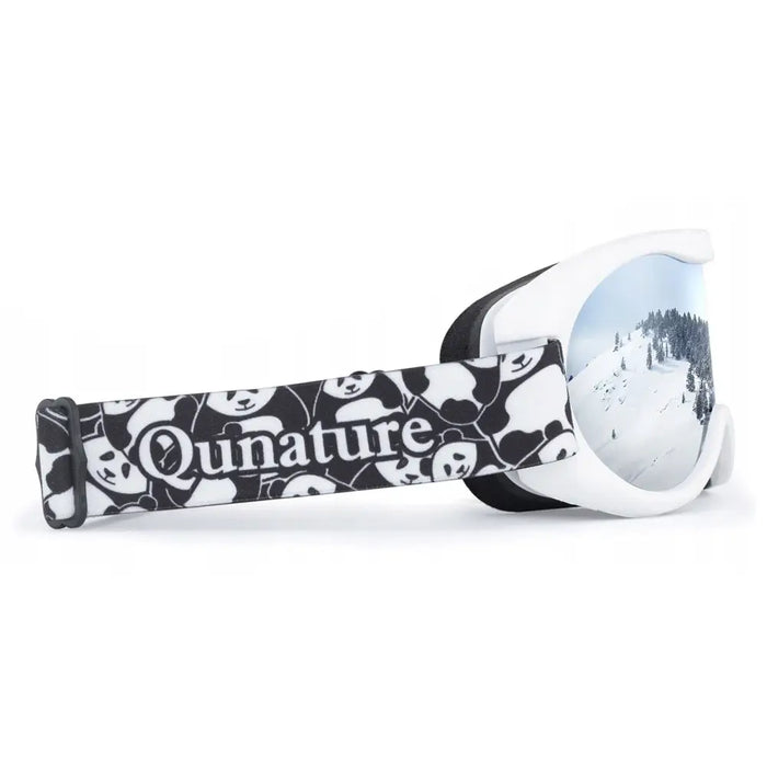 Детски ски очила Qunature Panda - черни/бели