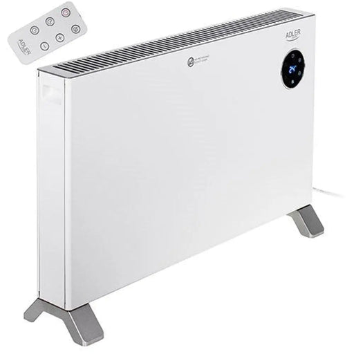 Конвекторен нагревател Adler AD 7752 LCD с дистанционно Бял
