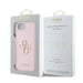 Калъф Guess PU Grained 4G с метално лого за iPhone 16e