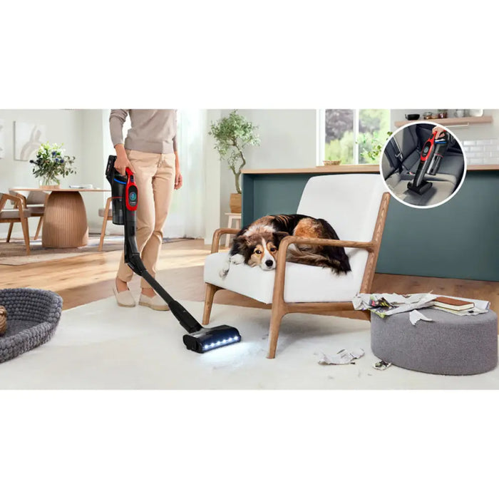 ВЕРТИКАЛНА АКУМУЛАТОРНА ПРАХОСМУКАЧКА BOSCH BCS1041PET