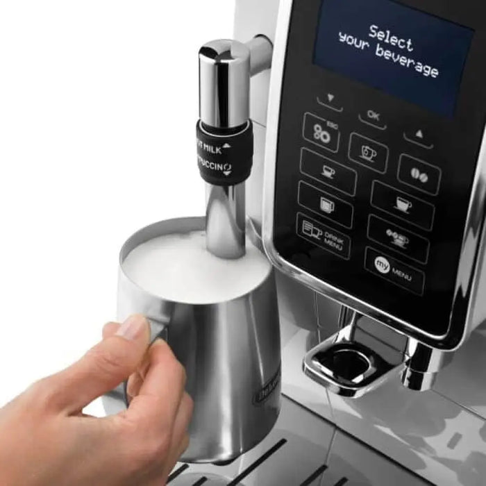 De’Longhi Dinamica ECAM350.35.W Напълно автоматична машина