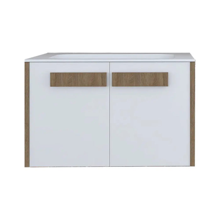 ШКАФ ЗА БАНЯ С УМИВАЛНИК С ДВЕ ВРАТИ VICARD ЕЛИНОР