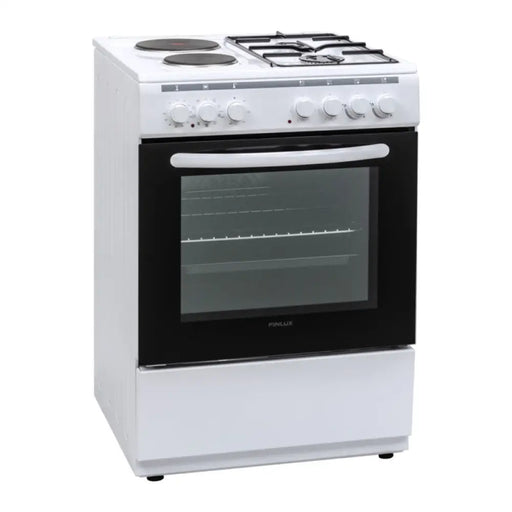 Готварска печка (ток/газ) Finlux FXC 622M 2 газ 2ток Бял
