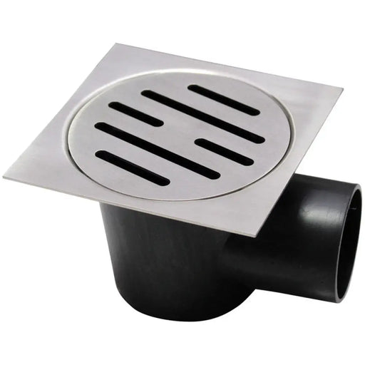ПОДОВ СИФОН РОГОВ 100Х100 ИНОКС AQUASTO INOX PL