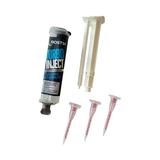 ЛЕПИЛО ЗА ГЪВКАВИ МАТЕРИАЛИ 10 G 3 НАКРАЙНИКА BOSTIK TURBO