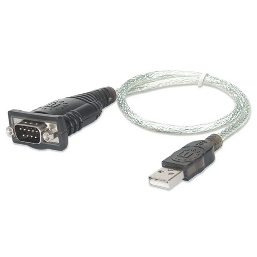 Manhattan USB-A към сериен преобразуващ кабел 45 см мъжки