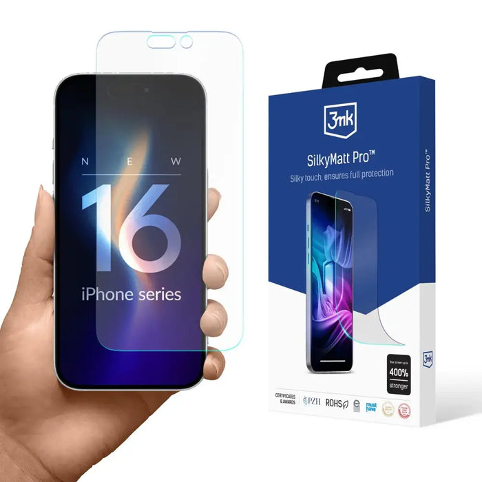 Матово защитно фолио 3mk Silky Matt Pro за iPhone 16 Pro Max