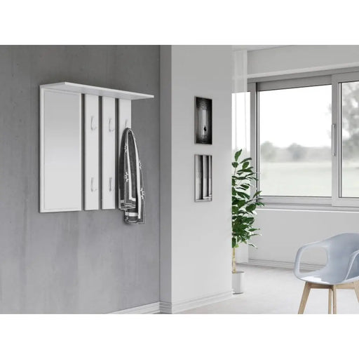Закачалка за дрехи Topeshop OPAL WIESZAK BIEL Бяла