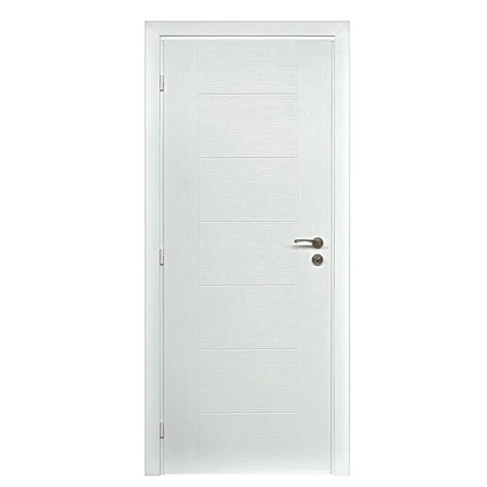 ГРУНДИРАНА ВРАТА С КАСА MODULATO ТРОЯ 80X200Х7 СМ. ЛЯВА