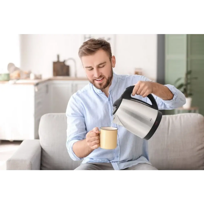 ELDOM Стоманен чайник HUMI 1800 W капацитет 1.7L котлон