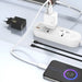 Зарядно устройство Dudao A26T GaN 25W USB-A USB-C - бяло