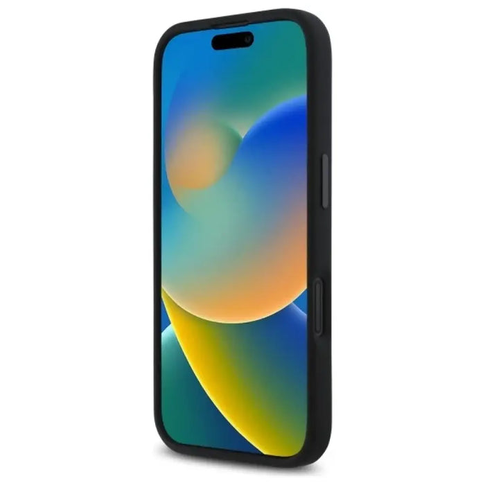Силиконов калъф BMW Hexagon Blue Line MagSafe за iPhone 16