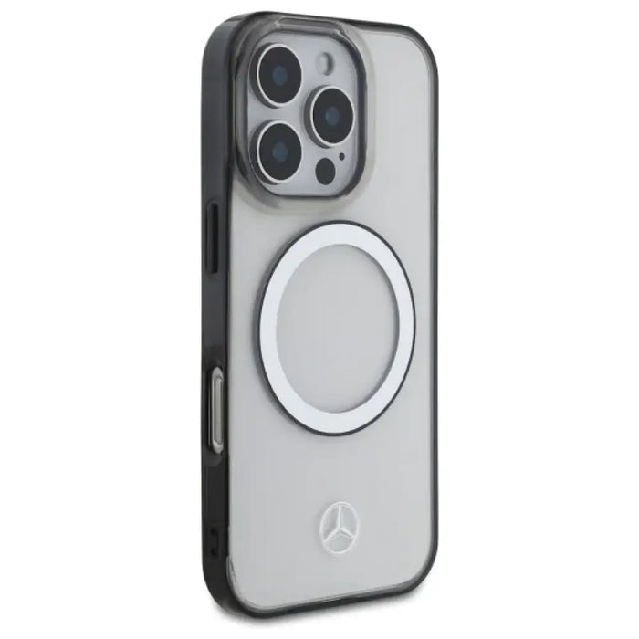 Калъф MagSafe с отпечатано лого на Mercedes за iPhone 16