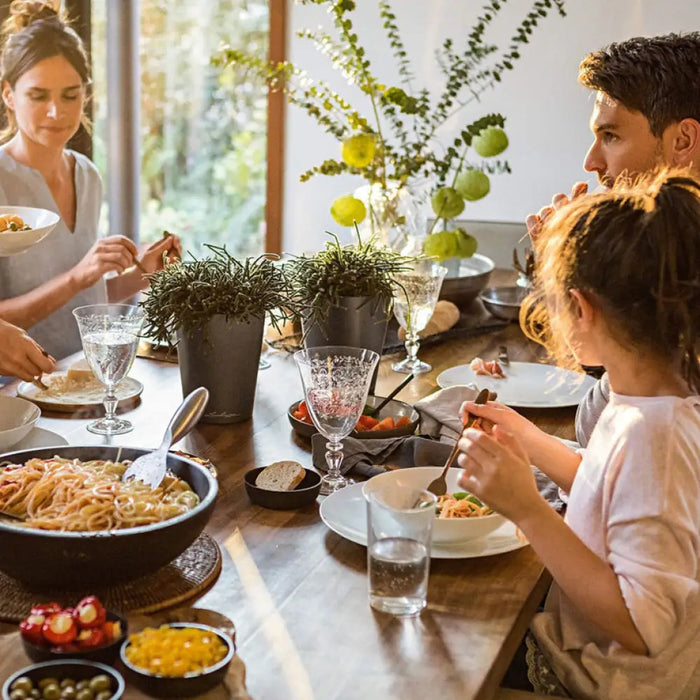 КАШПА 14X14CM С НАПОИТЕЛНА СИСТЕМА LECHUZA DELTINI