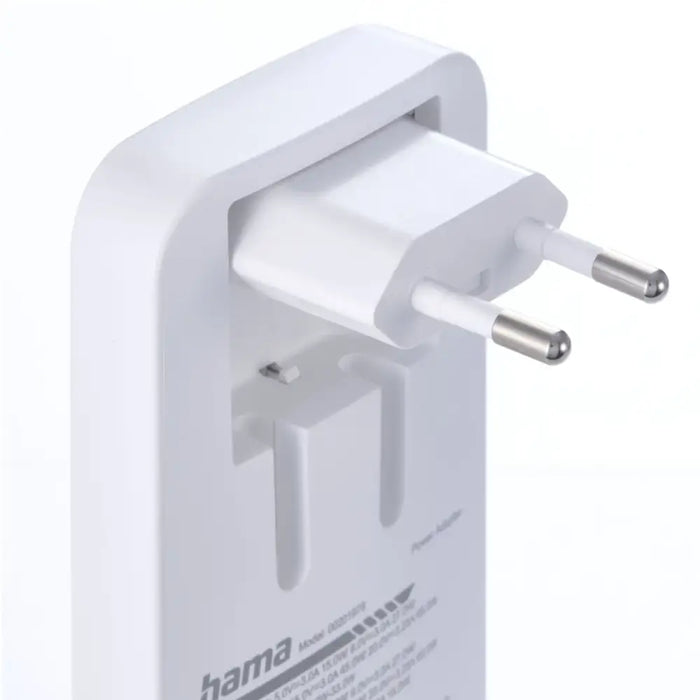 Зарядно устройство Hama GaN 65W 2x USB-C 1x USB-A сгъваемо