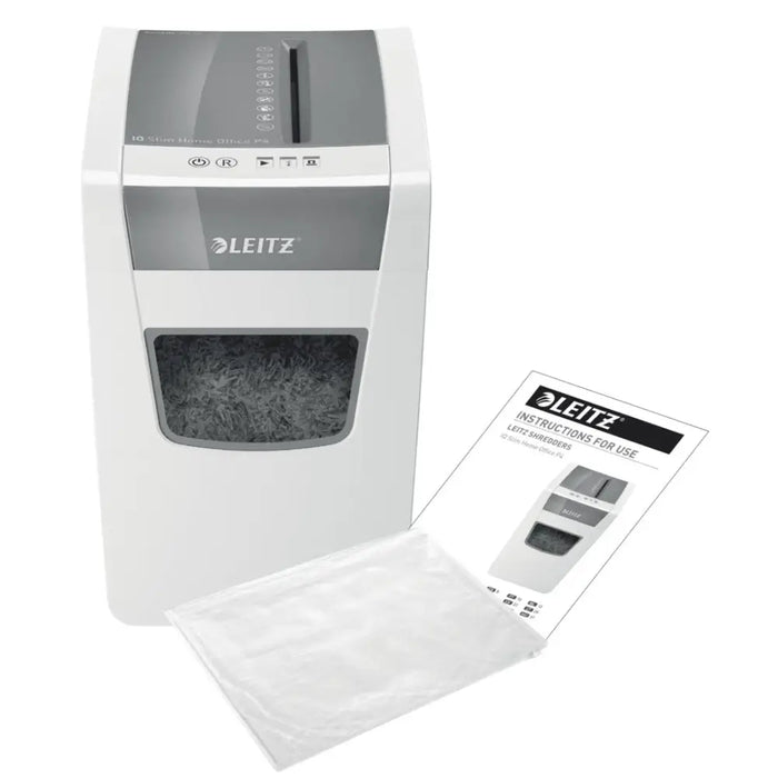 Шредер за хартия Leitz IQ Slim Office P-4 Кръстосано